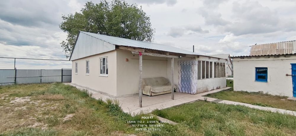 Продается дом в городе Аксай микрорайон Кызылтал, Бейбітшілік 52