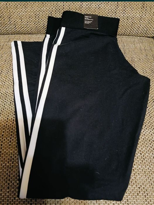 Colanți fitness damă, Adidas, nou, nr. M - 2 bucăți