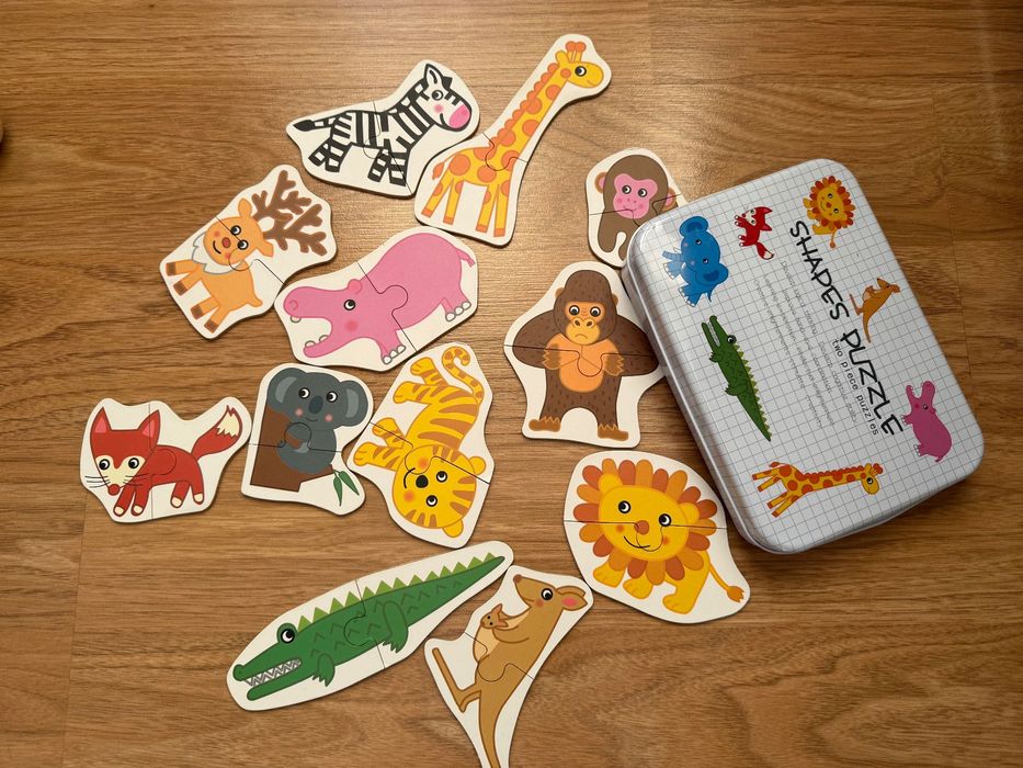 Пазлы крупные детские 3 шт.