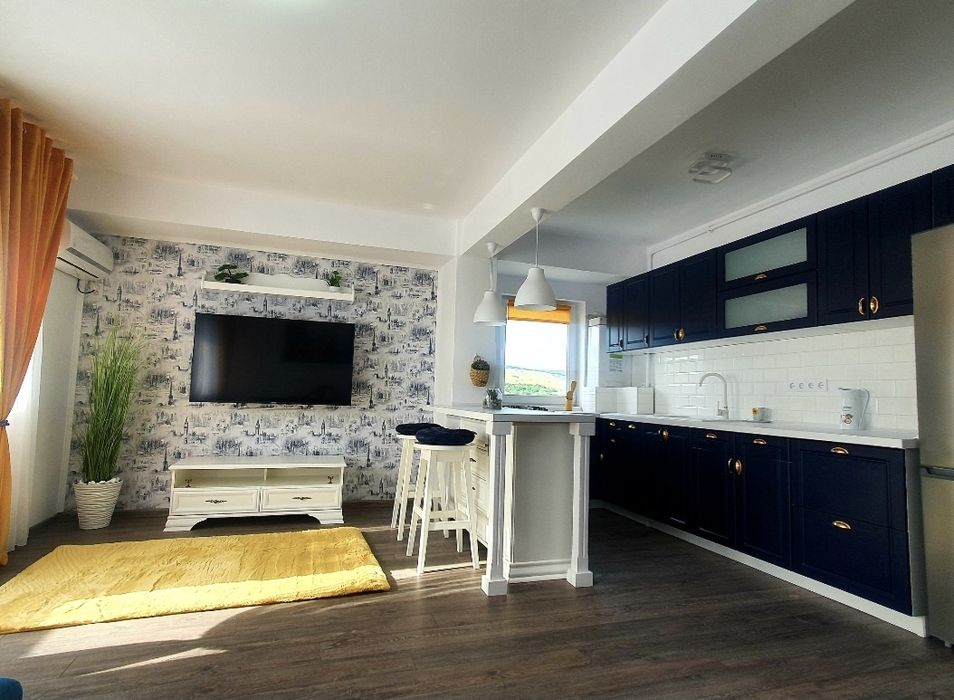 Inchiriez apartament 2 camere Floresti modern la 350 Euro