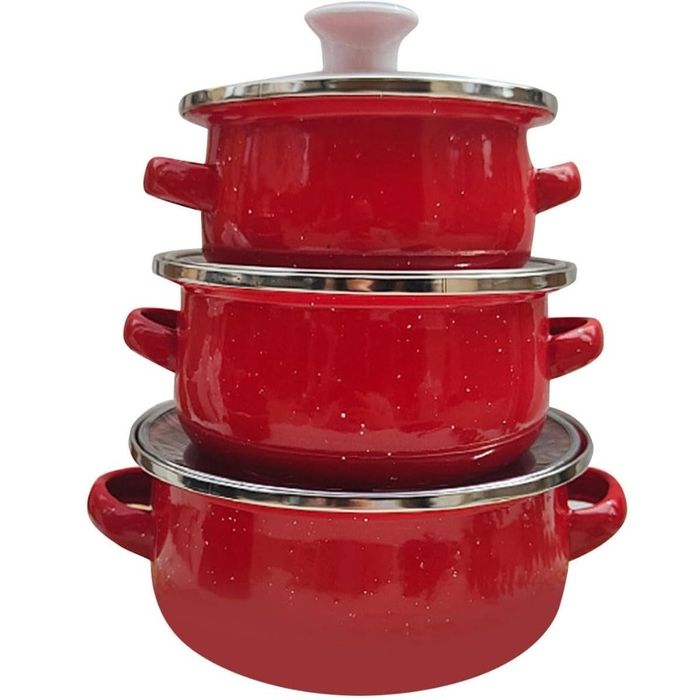 Комплект от 3 тенджери - 16см, 18см, 20см