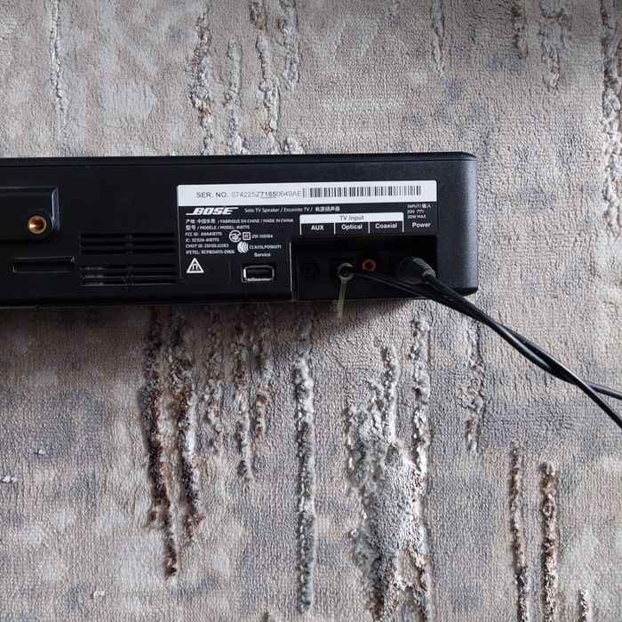 Саунбар Bose solo 5