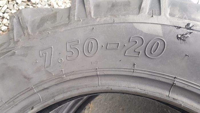 7.50-20 BKT model tractiune 4x4 cauciucuri noi cu garantie 2 ani 8 PR