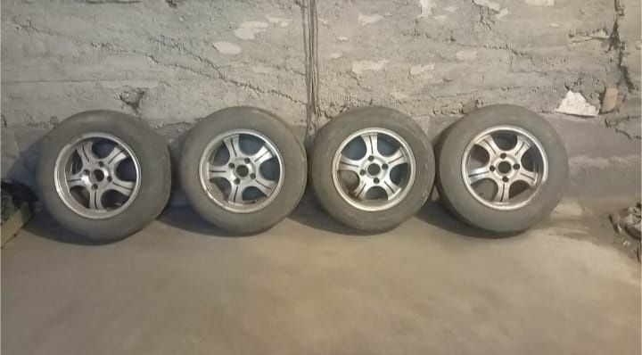 Диски тетанки с резиной