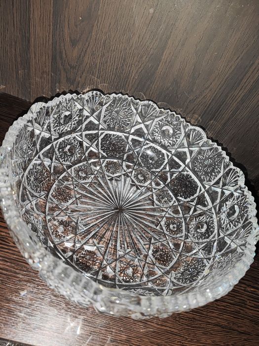 Ваза хрусталь 25 см длина