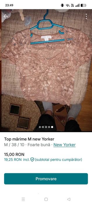 Top dama mărime M new Yorker