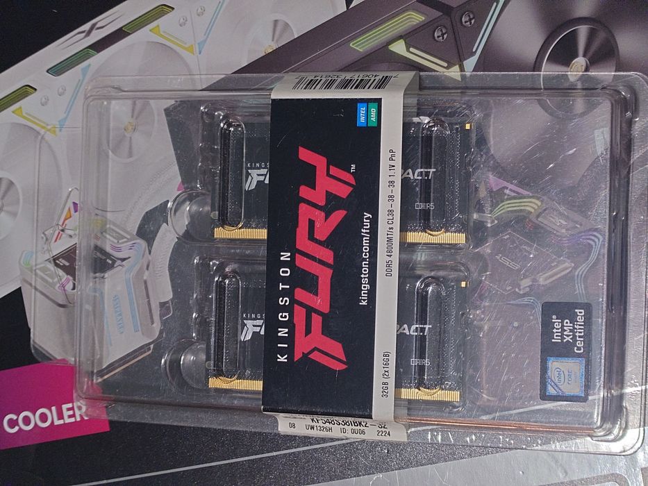 Memorie laptop Kingston Fury Impact 32GB DDR5 4800Mhz CL38 dual kit