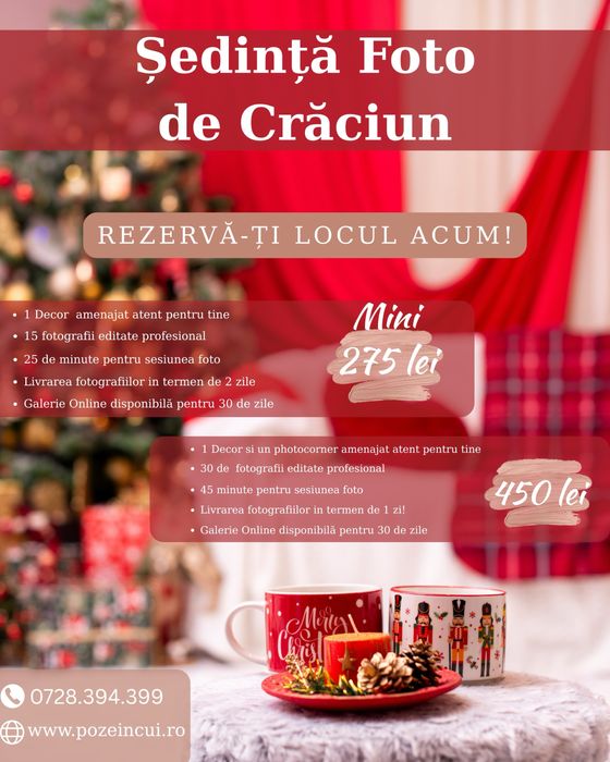 Sedinta foto de Craciun - Brasov Familie si cupluri