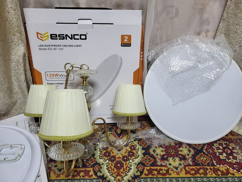 Люстра светильники бра