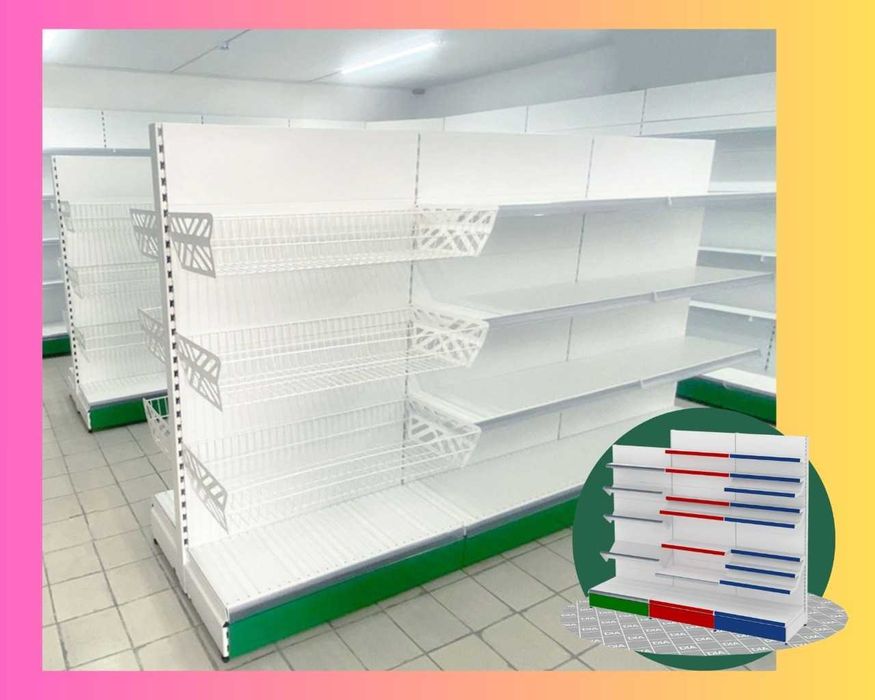 Стеллаж металлический сборный, konstruktiv metall stellajlar