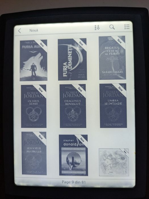 EBook Reader Cybook Odyssey, HD FrontLight 700 carti best sellers