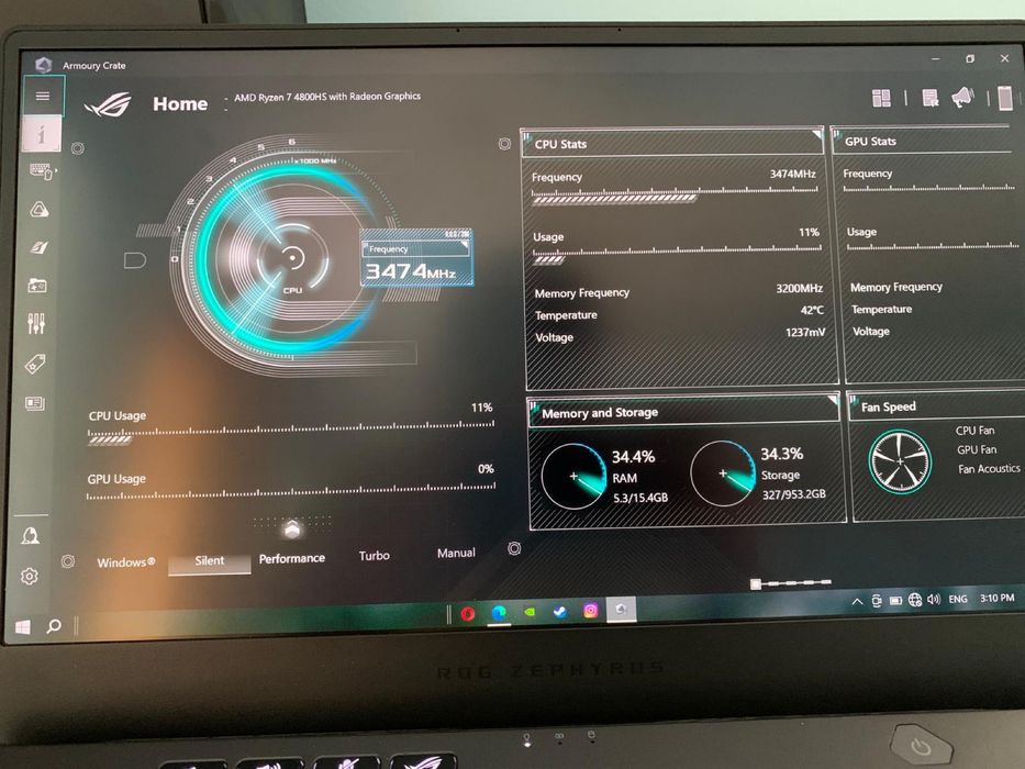 Vând laptop Asus Rog Zephyrus G14