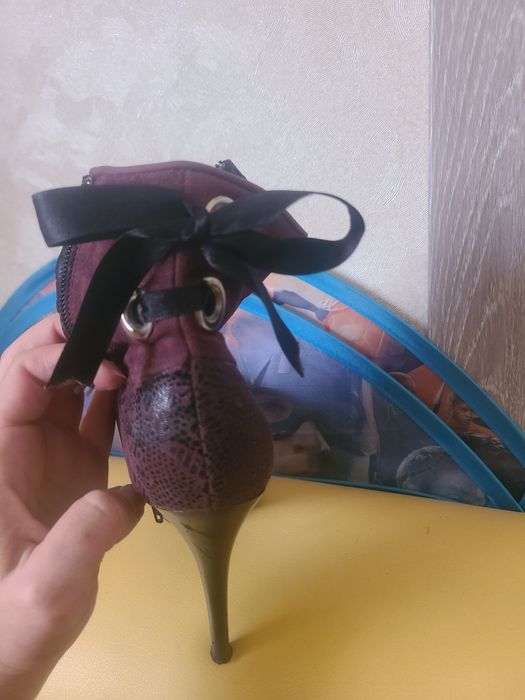 Сапоги на каблуке