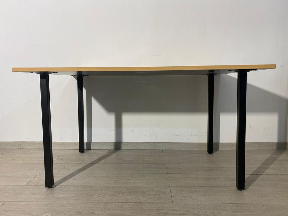 2 Buc. Birou 140X90 cm; Masă de Lucru Cadru Metalic