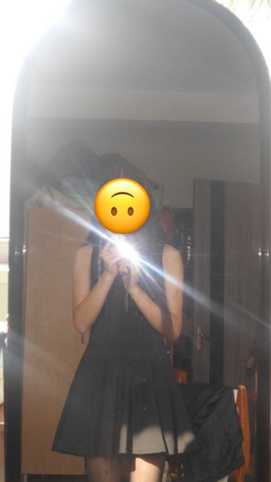 Черное платье zara