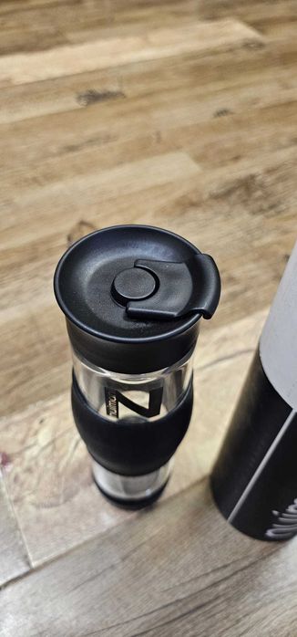Infuzor ceai / cafea portabil Nuimani Z din sticlă