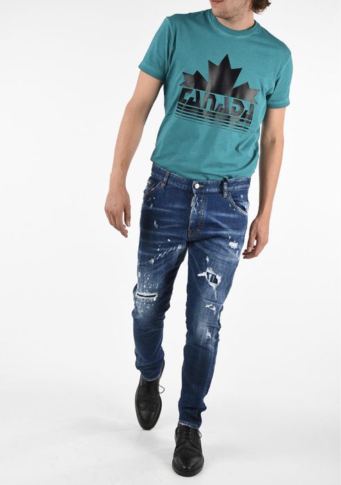 Dsquared2-17cm Distressed Classic Kenny Jeans