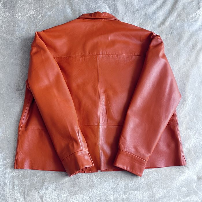 Дамска риза от естествена кожа