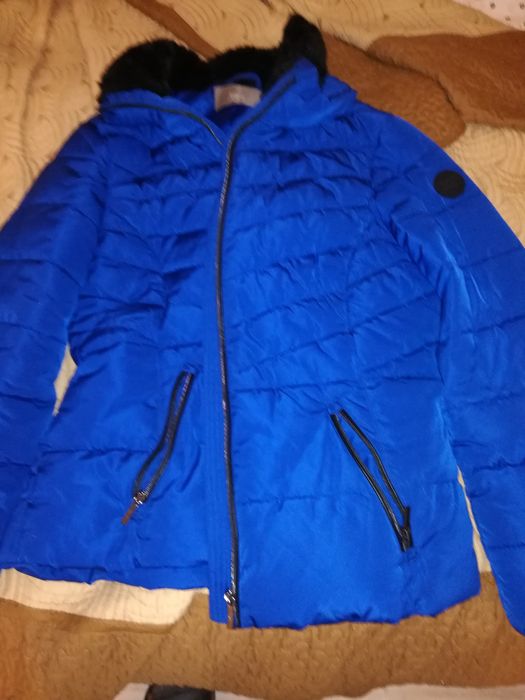 Vând geacă damă albastră