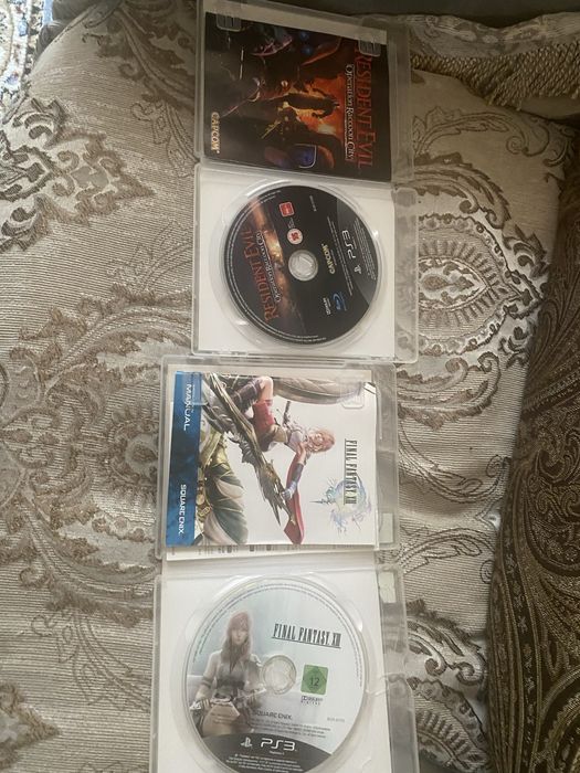 resident evil и final fantasy 13 на ps3 обмен