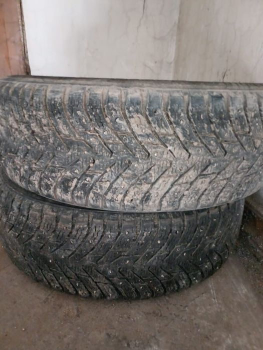 Шины зима с шипами на 17