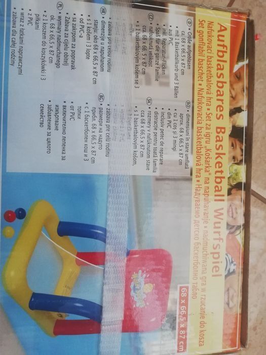 Set gonflabil bschet piscina