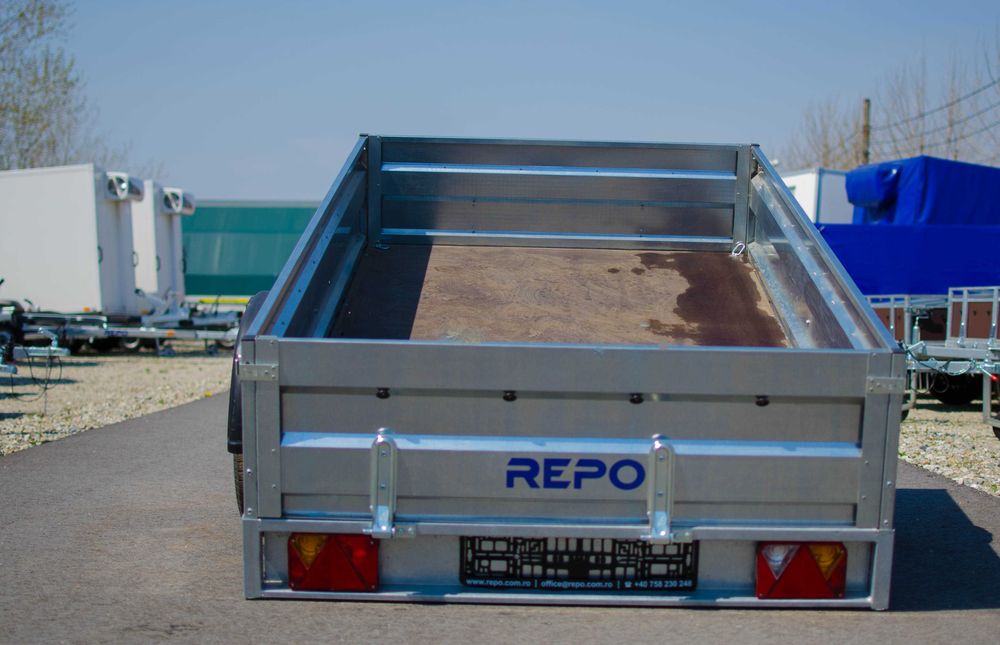 Remorcă REPO – Nouă, 750kg, Basculabilă