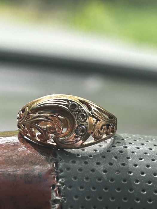 Кольца красное золото 585