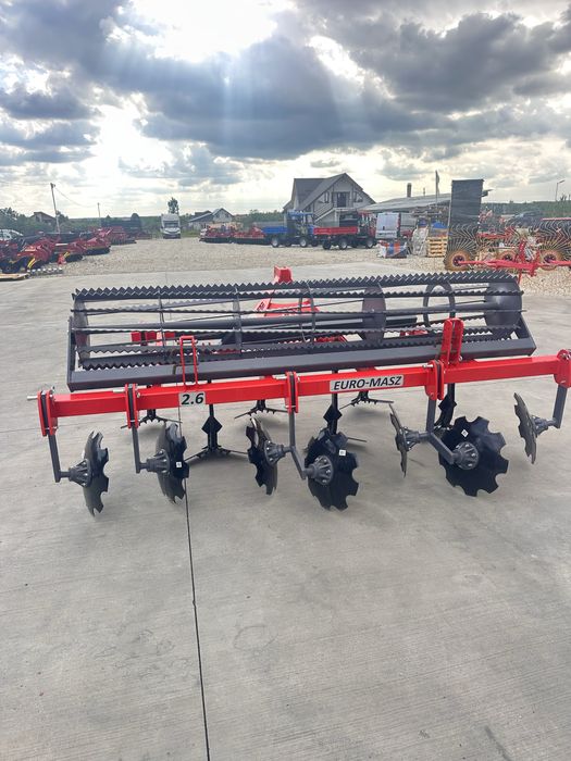Grubar 2.6 m , dezmiristitor scarificator combinator cultivator