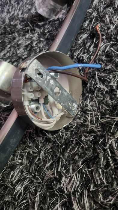 Candelabru cu 3 becuri led