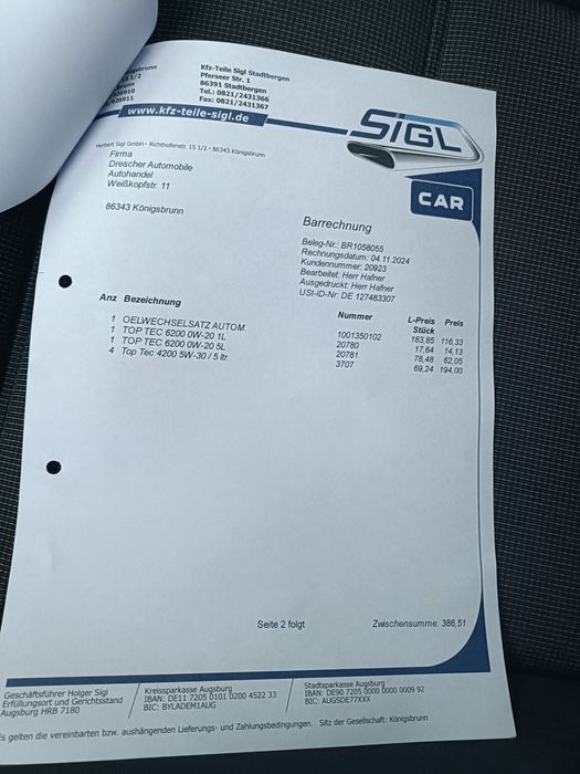 Ulei cutie viteze automata vw Passat b8