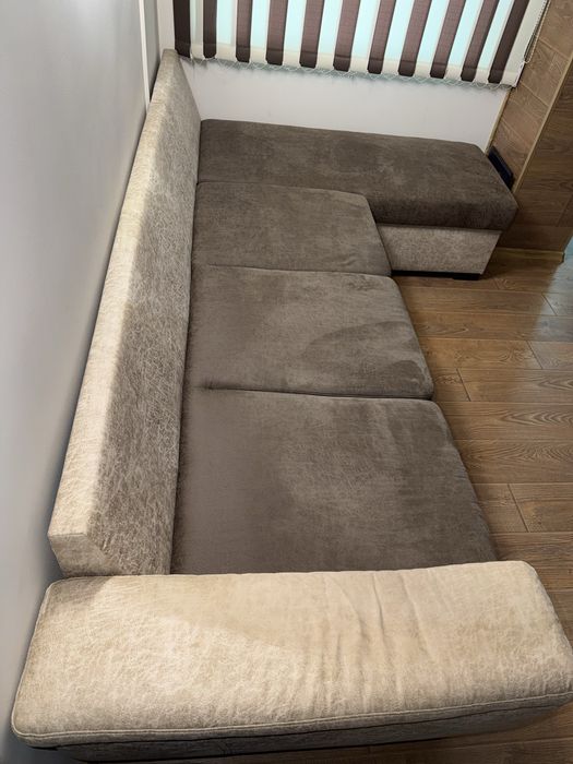 СПЕШНО! Ъглов холен диван Елеганс Иввекс - КАТО НОВ!