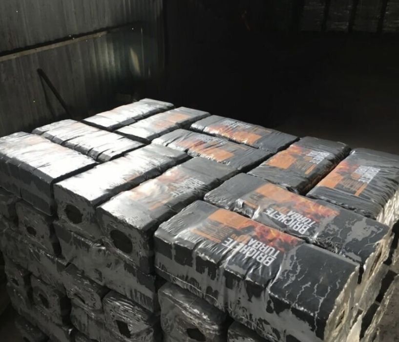 Brichete din cărbune brun //1600 lei //