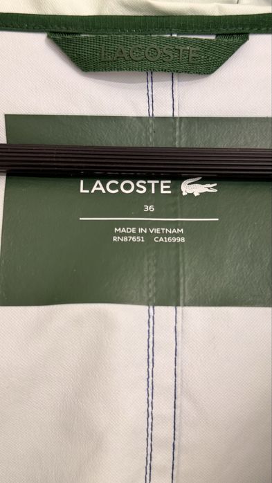 Плащ Lacoste оригинал
