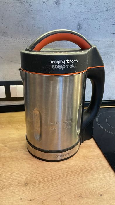 Супмекър / Soup Maker Morphy Richards, Черен/Сребрист