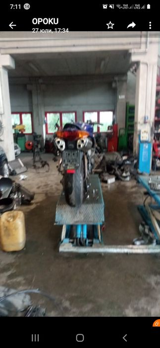 Мотоциклет Хонда  ВФР 800,1200,Втр 1000(Honda VFR,VTR 1000)На части