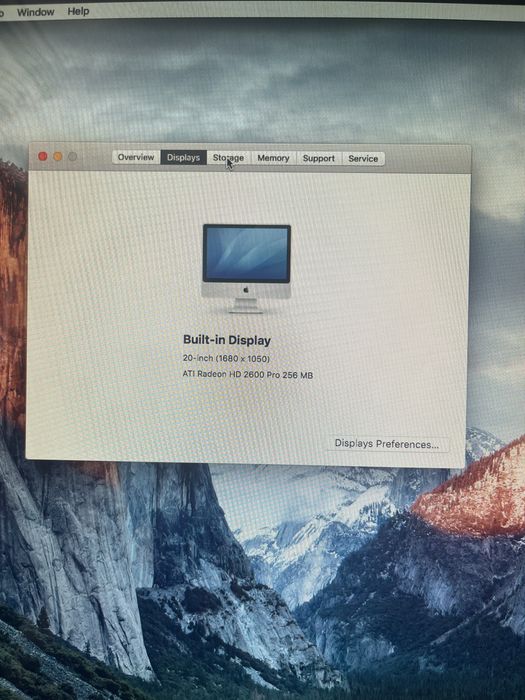 iMac модел А1224 20 -inch В МНОГО ДОБРО СЪСТОЯНИЕ