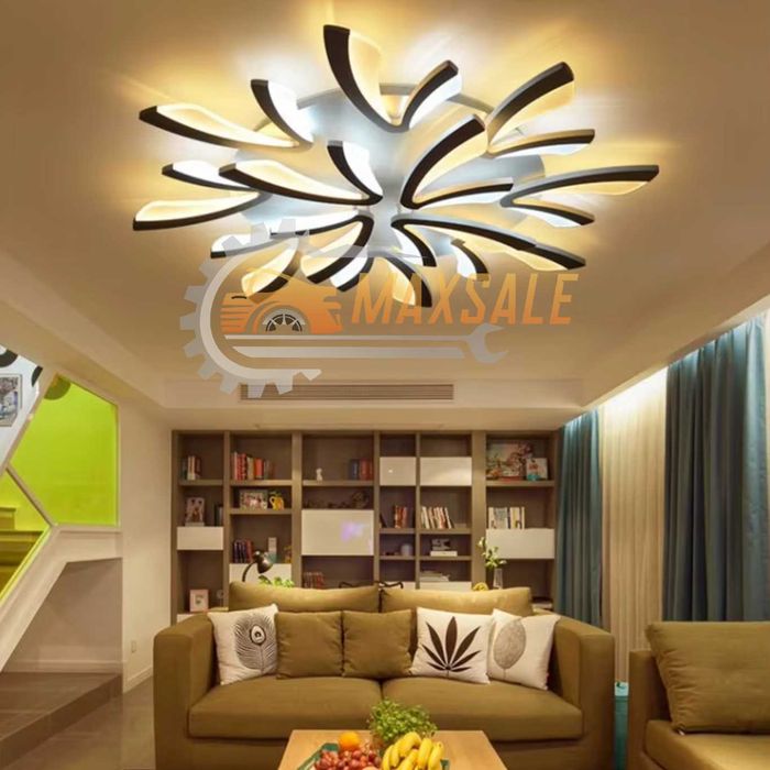 LED лампа 140W стена полилей за дома таван абажур плафониера бумеранг