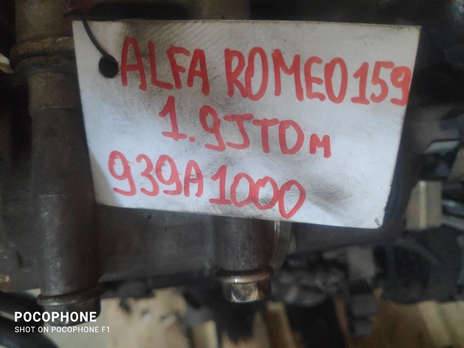 Двигател Alfa Romeo 1.9 JTDm/ Алфа Ромео 1.9 ЖТДм  - 939A1000