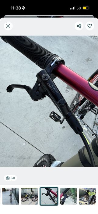 Bicicleta downhill banschee