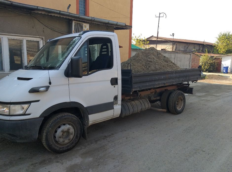 Livrez Nisip Balast Mărgăritar Pământ vegetal  Cele mai bune preturi !