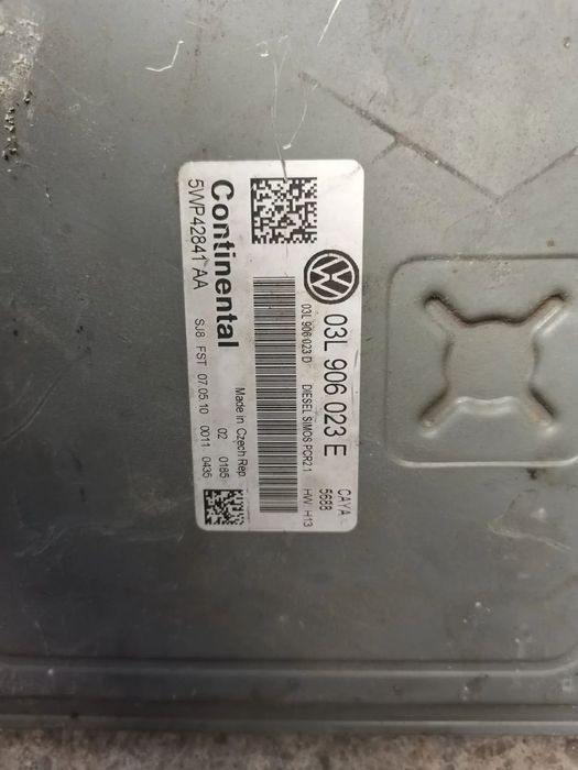 ECU Calculator Motor VW Polo /Skoda Octavia 1.6 tdi, 5WP42841AA, 03L906023E, 03L906023D