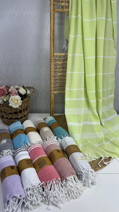 Пештемаль для бассейна, пляжа, сауны