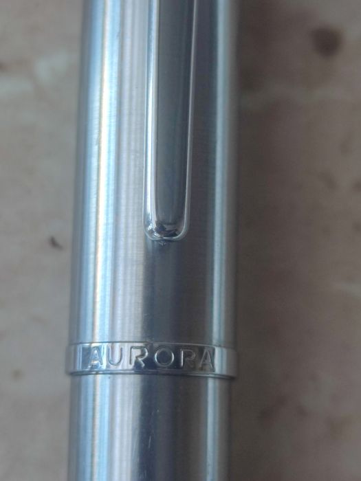 Rollerball Aurora Magellano - Oțel Inoxidabil - Made in Italy