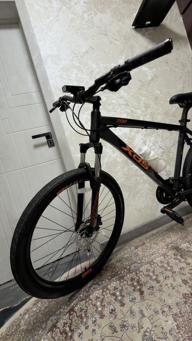 XDS hacker 700 с шинами schwalbe 3 на 9