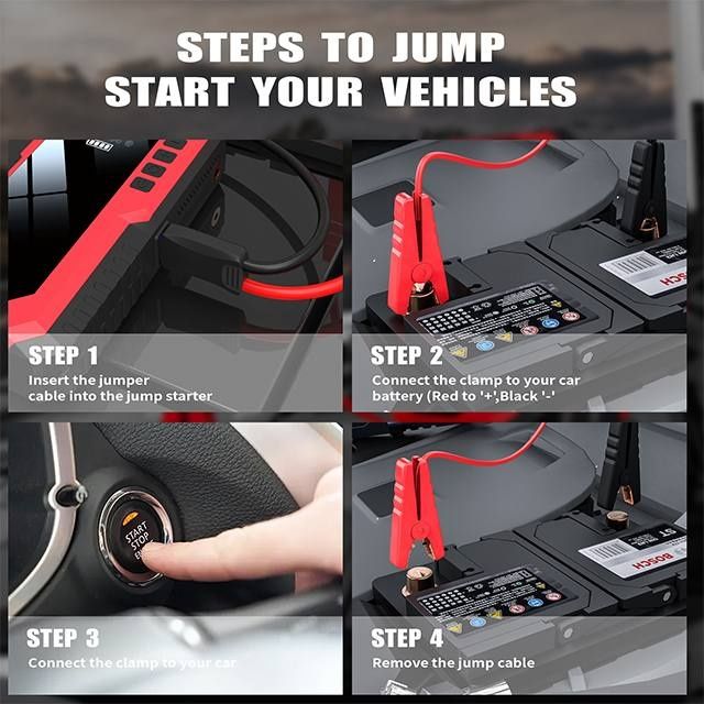 Powerbank, Jump Starter, Повербанк, Бустер, Пусковое устройство, Pover