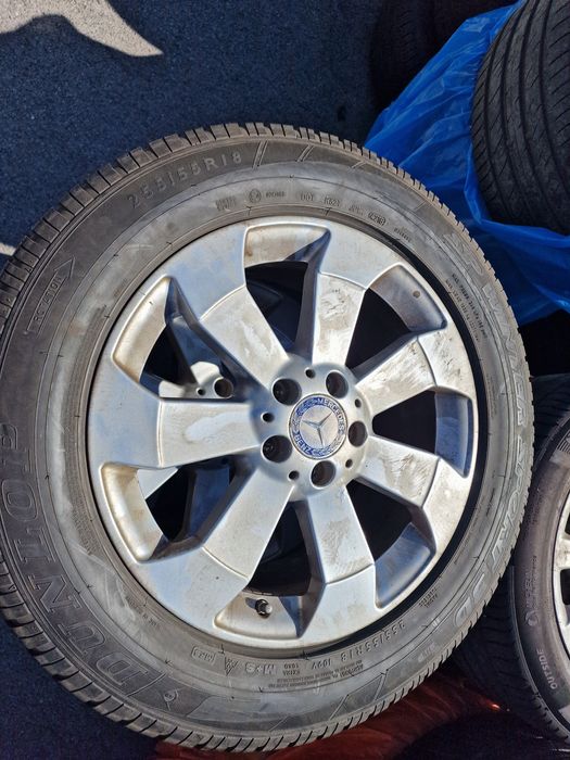 Гуми с Джанти за Mercedes ML W166 255/55 R 18 Dunlop 2016