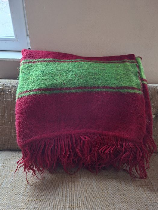 Вълнени селски одеала!