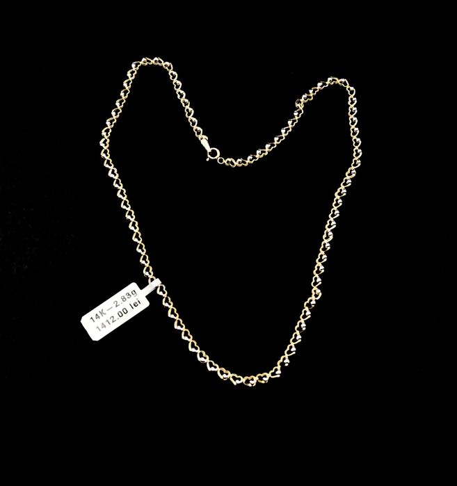 Bijuteria Royal lant din aur 14k 2.83 gr