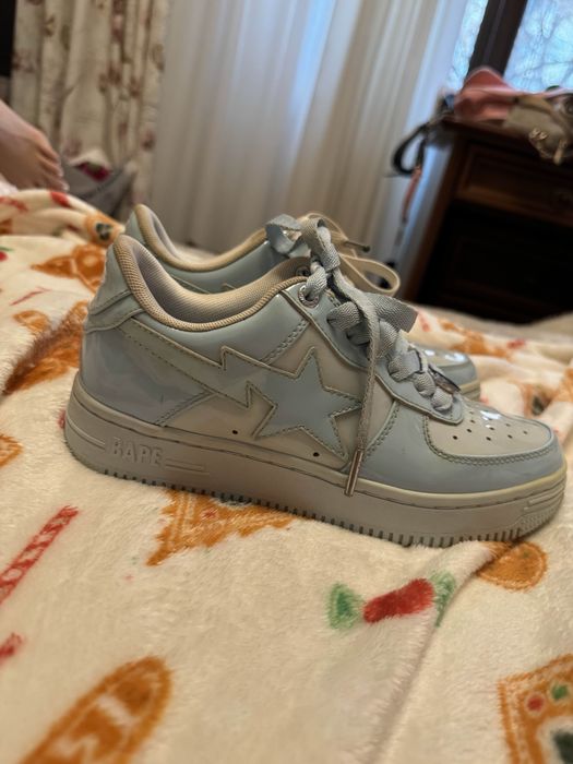Bapesta Baby Blue Patent